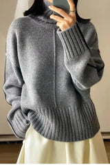 Women's Cashmere Turtleneck Sweater