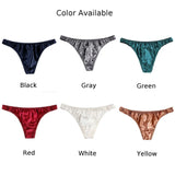 Men's Silk Underwear – Seamless Low Rise