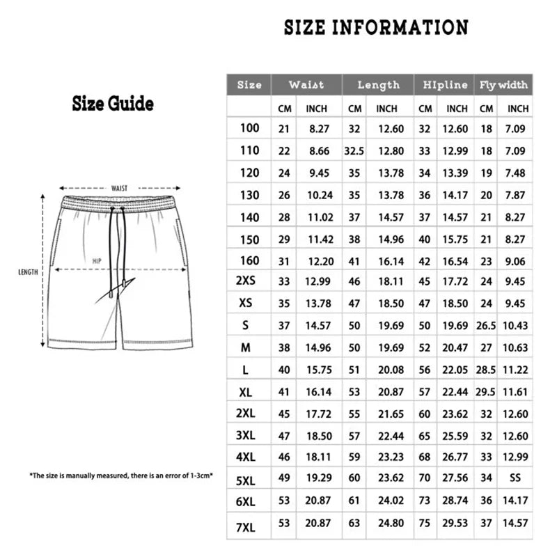 Men's Plus Size Tie-Dye Swim Shorts