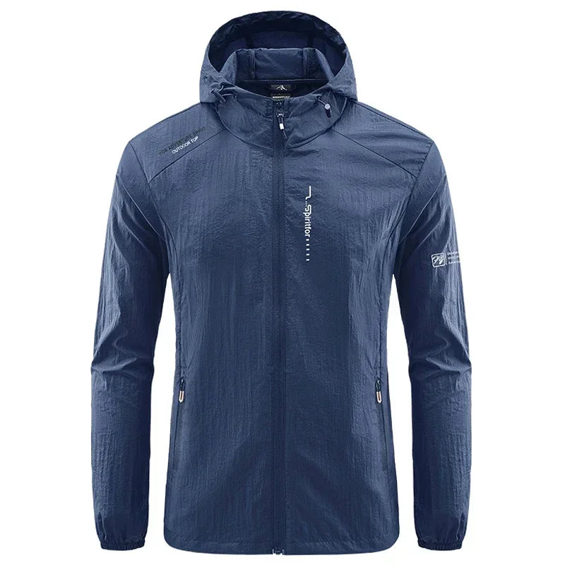Men Ultra Light Quick Dry Hiking Jacket
