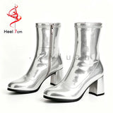 Classic Block Heel Ankle Boots