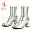 Classic Block Heel Ankle Boots