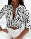 Sophia Striped Office Blouse