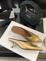 Women’s Luxury Heeled Mules
