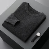 Men Merino Wool Pullover Sweater
