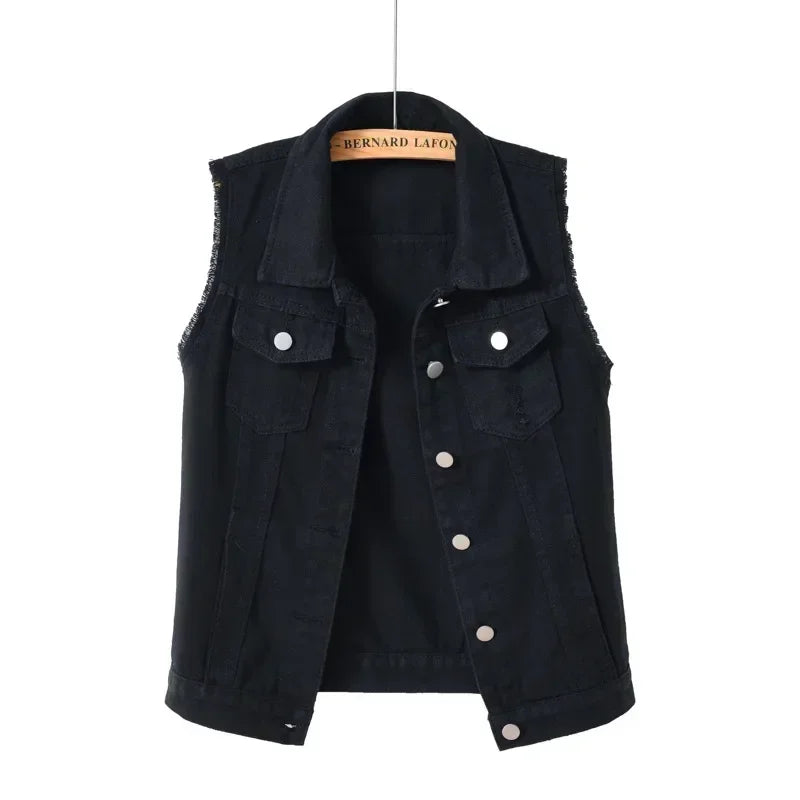 Women’s Blue Casual Denim Jacket