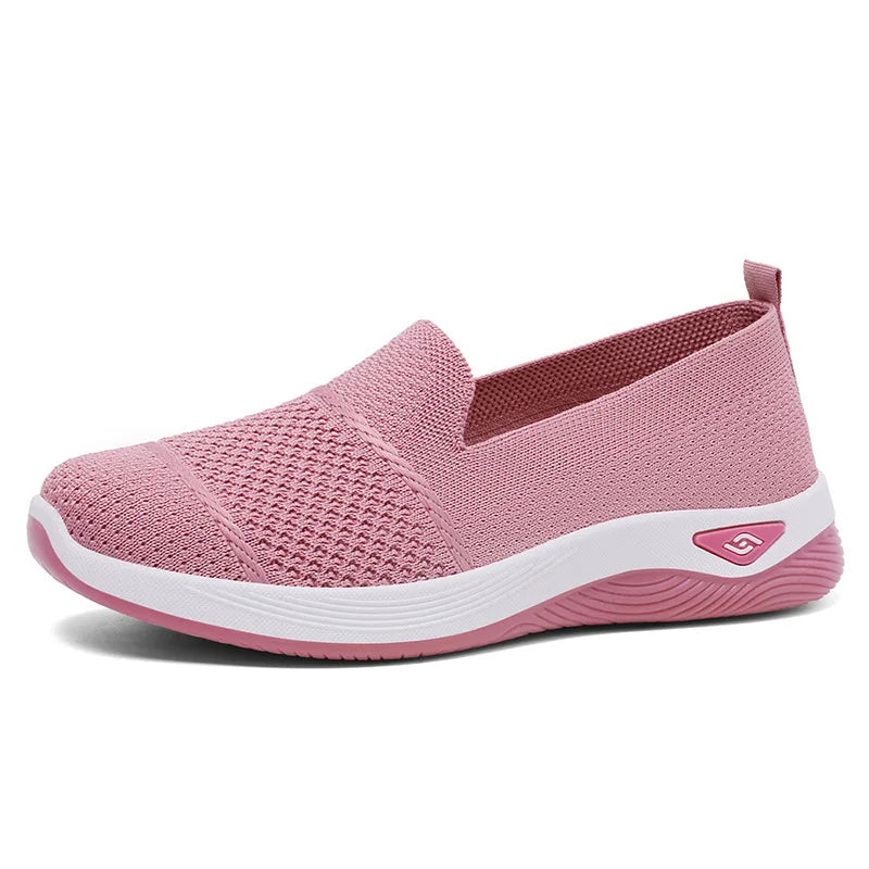 Knitted Lightweight Loafers – Breathable Platform 2025