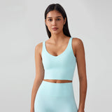 Women Shockproof Sports Bra Crop Top