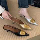 Women’s Luxury Heeled Mules