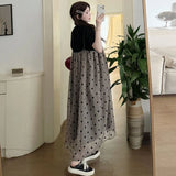 Summer Maternity Two-Piece Skirt Set