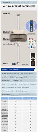 Restaurant Food Lifting Elevator