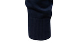 Men's Striped Cotton Turtleneck Sweater