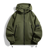 Outdoor Windproof Waterproof Hiking Hooded Jacket