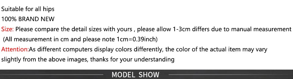 Model display with size information and color variation note for oversized streetwear tee.