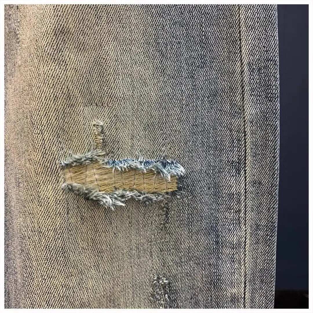 Men’s 2025 Ripped Vintage Jeans