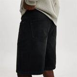 Men Vintage Denim Shorts