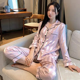 Women's Satin Pajama Set
