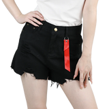 Women’s 3PCS High Waist Ripped Denim Shorts