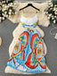 Women's Crop Top & Skirt Set