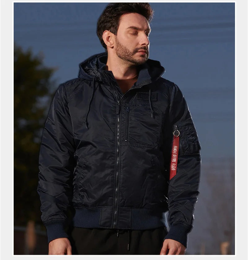 Men’s Padded Waterproof Winter Jacket