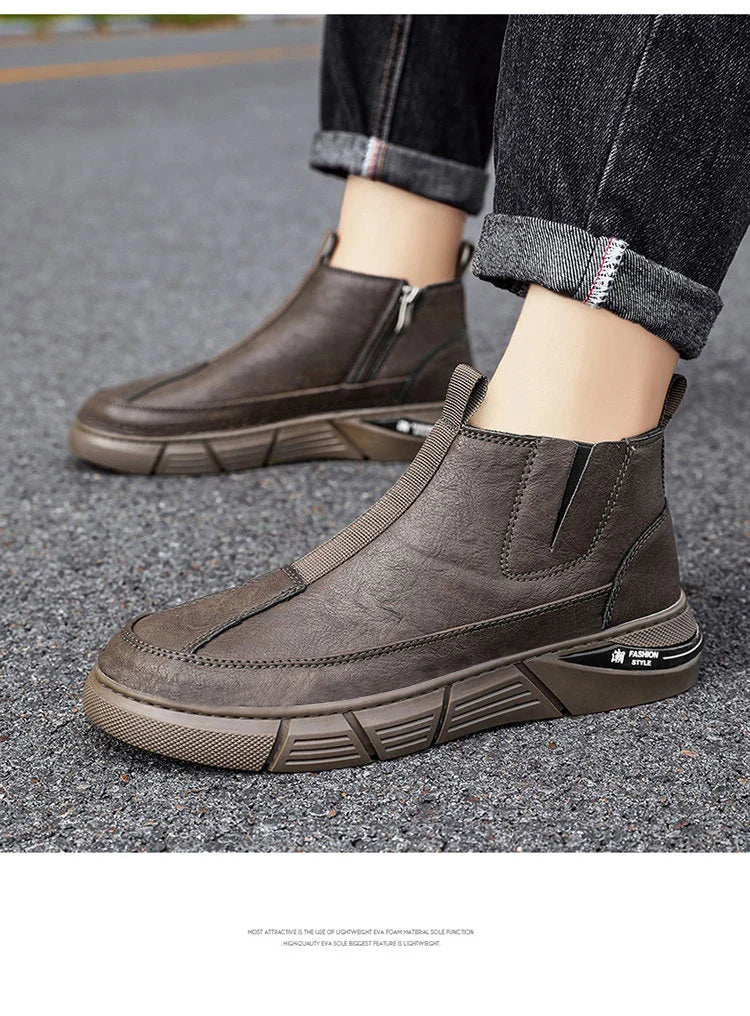 Men’s High-Top Spring & Autumn Board Boots