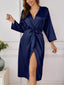 Bella Satin Lounge Robe