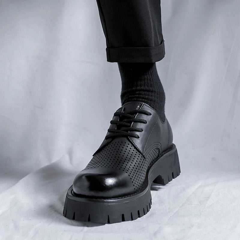 Monarch Platform Derby Shoes