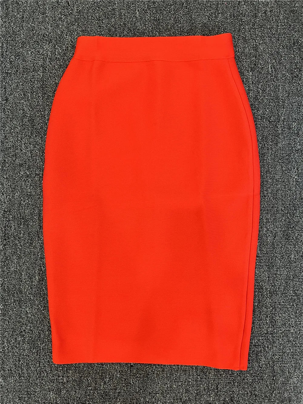 Women Bodycon Bandage Pencil Skirt