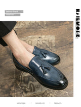 Men British Style Leather Brogues