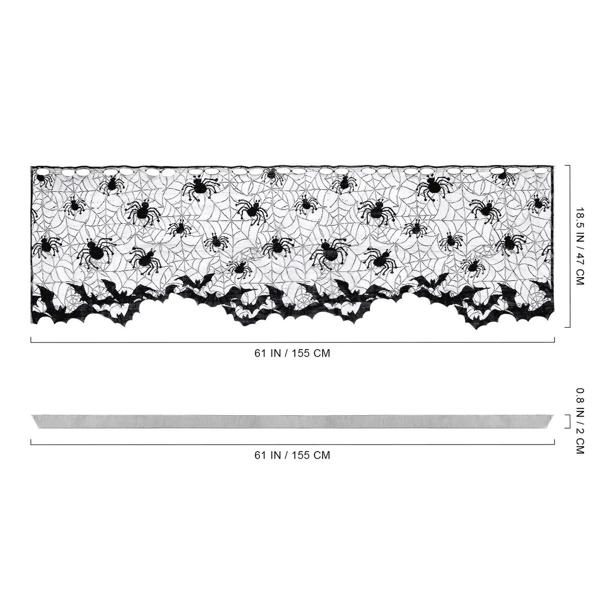 Halloween Lace Tablecloth