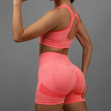 Women Yoga Vest & Shorts Set