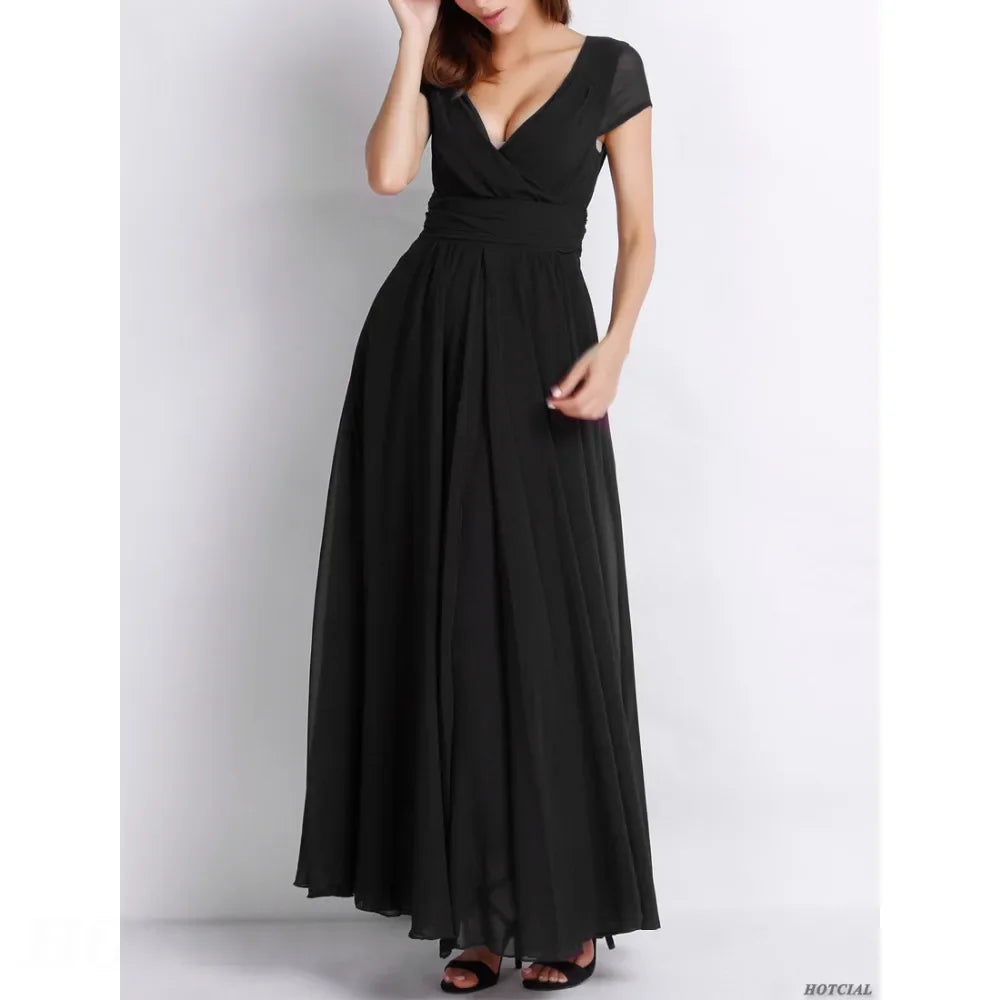 Women Chiffon Summer Party Dress