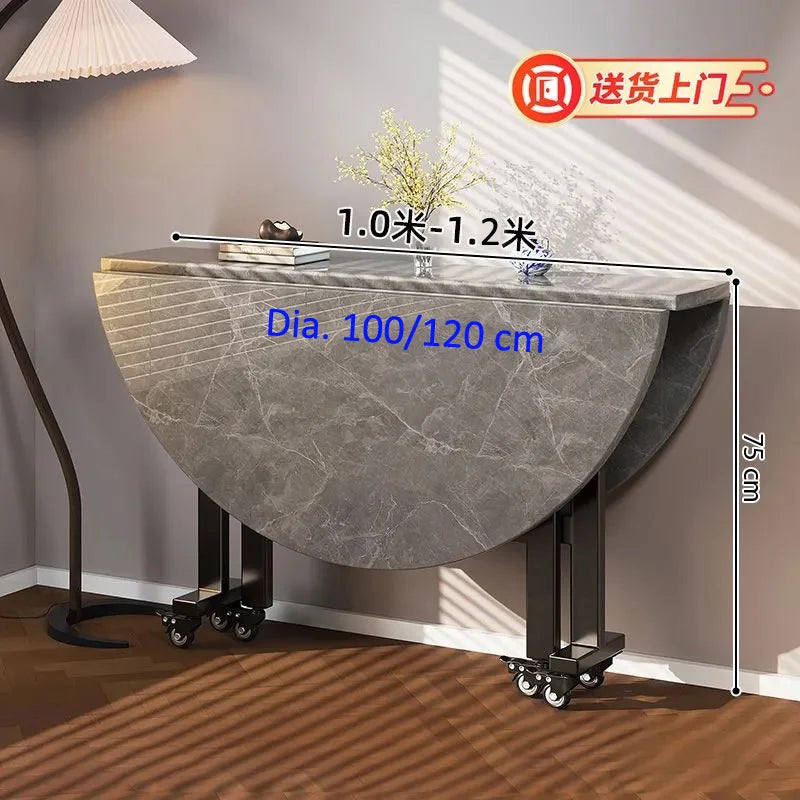 Foldable Round Dining Table