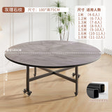 Round Foldable Dining Table