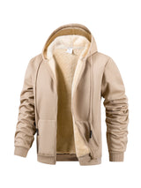 Men's Thick Fleece Zip Hoodie