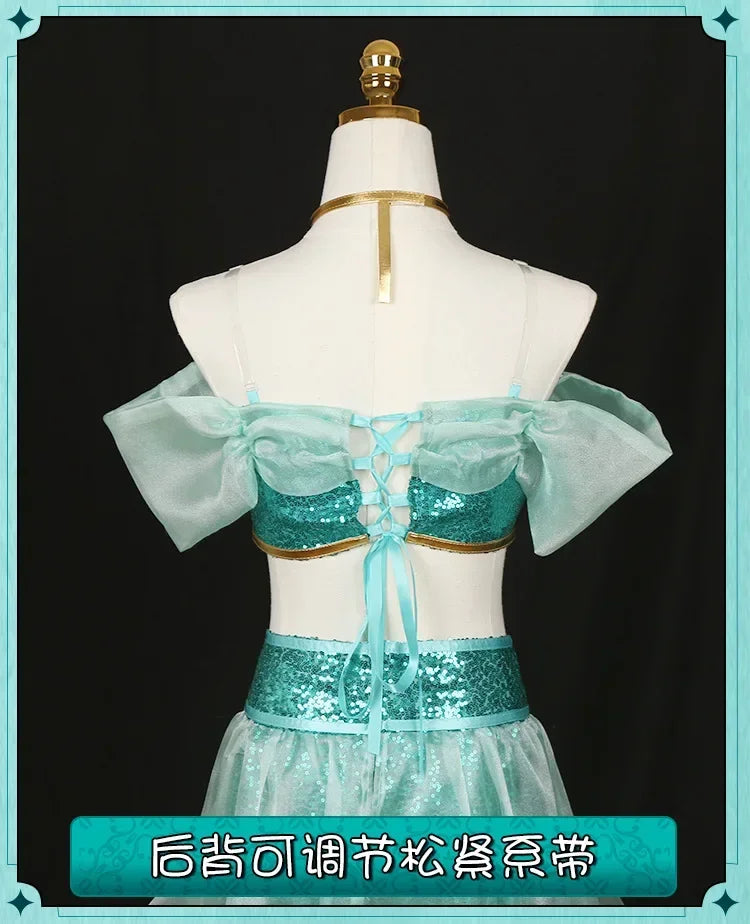 Jasmine Princess Cosplay Dress