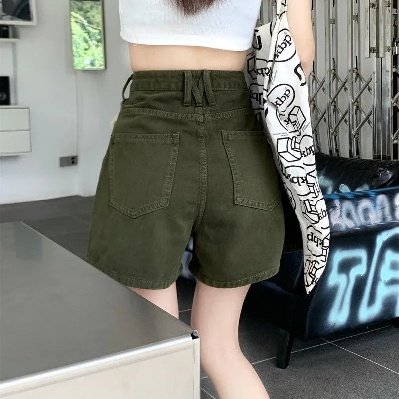 Women's Baggy Denim Short Jeans