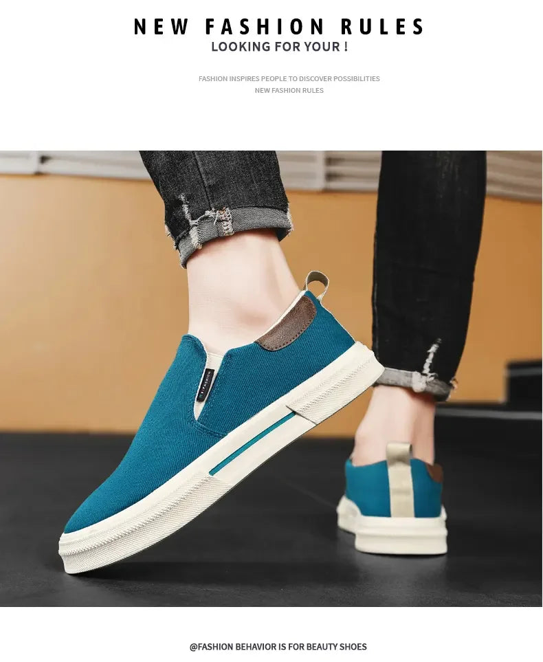 Men’s Low-Top Anti-Slip Loafers