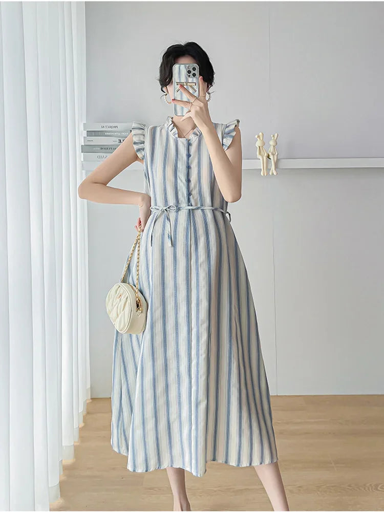 Short Sleeve Nursing Side-Open T-Shirt