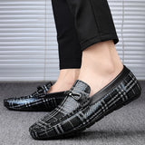 Men Suede Casual Driving Shoes