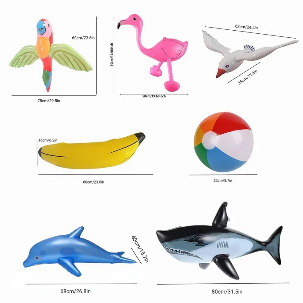 Inflatable Flamingo Pool Float Toy
