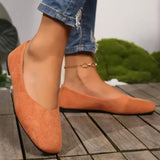Women’s Square Toe Shallow Casual Ballet Flats