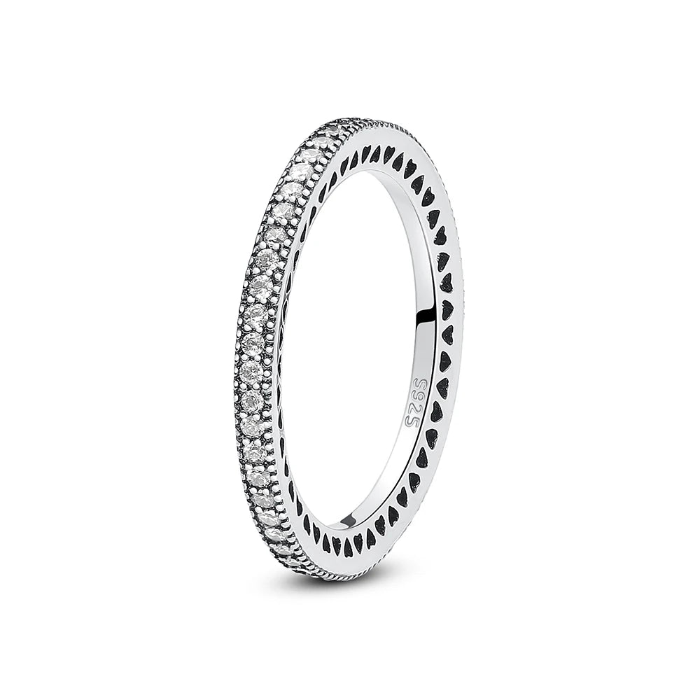 925 Sterling Silver Engagement Ring