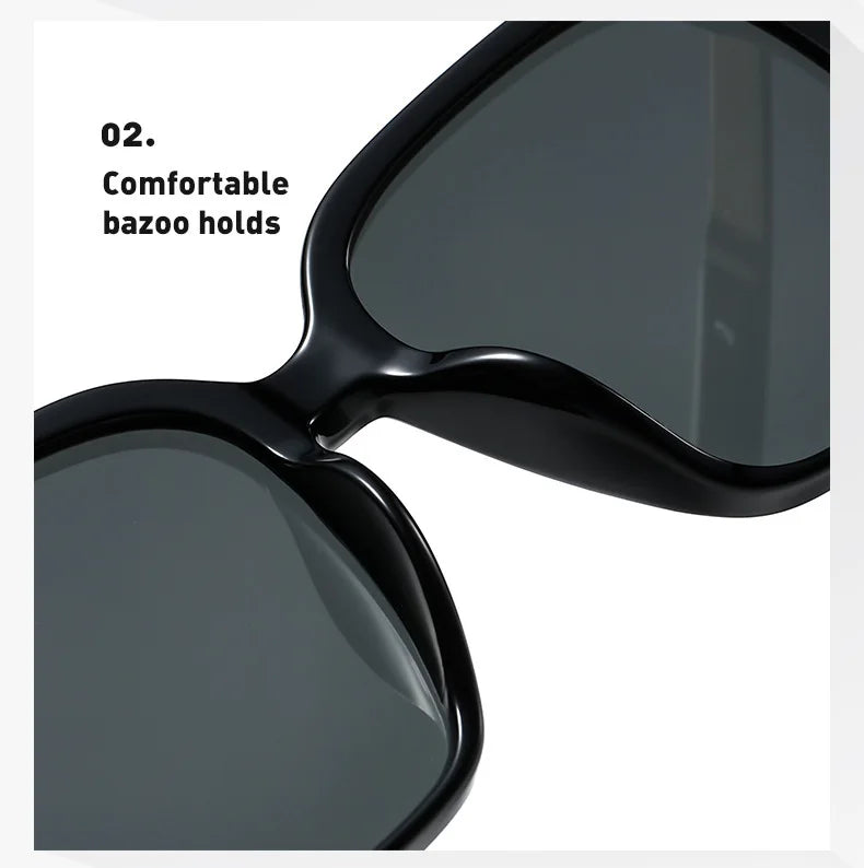 Luxury Square Mirror Sunglasses