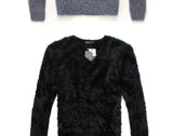 Men's Plus Size V-Neck Jumper