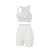 Women Seamless Yoga Bra Set