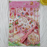 Kids DIY 3D Miniature Sticker Set