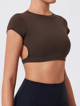 FlexFlow Backless Crop Top