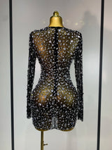 Women's Sparkling Party Mini Dress