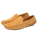 Men’s 2025 Luxury Suede Boat Loafers